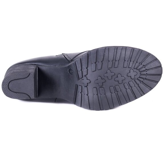 Women's Ankle Booties, Short Faux Leather Zipper Buckle Boots, SB-2005 - Picture 5 of 5